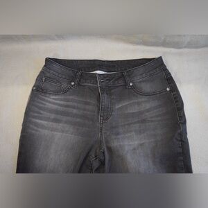 Maurices High Rise Dark Gray Jeans